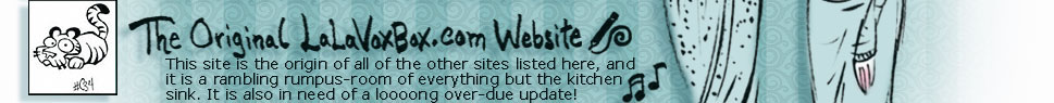 LaLaVoxBox.com Original, Personal Website