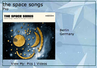 The Space Song's profile at MySpace.