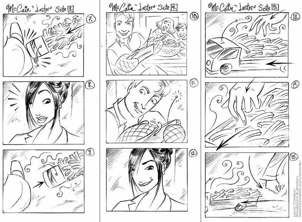 Laura Carleton - Storyboard Illustration at www.lalavoxbox.com/boards/