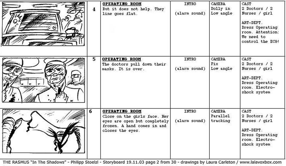 Laura Carleton - Storyboard Illustration at www.lalavoxbox.com/boards/